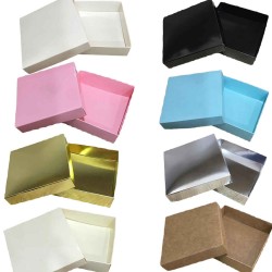 Komple Karton Kutu 10X10x3 CM  (25 Adet )