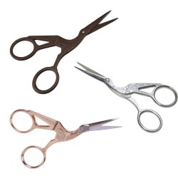 Metal  Makas Sade Süslenmemiş Kuğu Modeli Söz Nişan Makası Metal  Makas Sade Süslenmemiş Kuğu Modeli Söz Nişan Makası