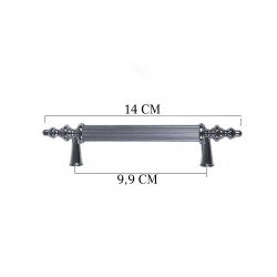 Kulp Silindir Çizgili  Zamak Kulp  Model 14 CM (2 Adet)