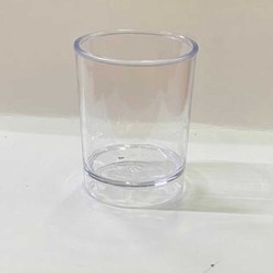 Mika Akrilik  Shot Bardak Mum Bardağı  6X4.2 CM 35 CC (12 Adet) Mika Akrilik  Shot Bardak Mum Bardağı  6X4.2 CM 35 CC (12 Adet)