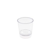 Mika Akrilik  Shot Bardak Mum Bardağı  6X4.2 CM 35 CC (12 Adet)