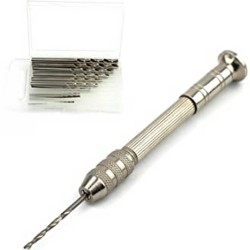 Mini Manuel Hobi El Matkabı İnce Delici Kalem Matkap 10 Uclu Mini Manuel Hobi El Matkabı İnce Delici Kalem Matkap 10 Uclu