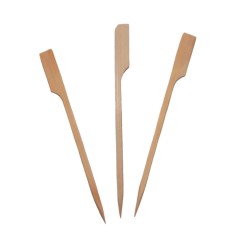 Özel Ahşap Yassı Saplı Çöp Şiş Çubuğu 20 CM (100 Adet) Özel Ahşap Yassı Saplı Çöp Şiş Çubuğu 20 CM (100 Adet)