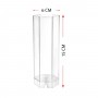 Poli Karbon Mum Kalıbı Altı Köşeli 15 CM 6239 Poli Karbon Mum Kalıbı Altı Köşeli 15 CM 6239