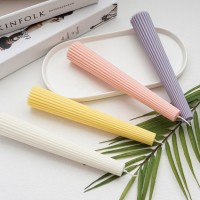 Poli Karbon Mum Kalıbı Dik Çizgili Kalın Şamdanlık  Mumu Kalıbı  6254 Poli Karbon Mum Kalıbı Dik Çizgili Kalın Şamdanlık  Mumu Kalıbı  6254