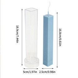 Poli Karbon Mum Kalıbı Kare 6240 Poli Karbon Mum Kalıbı Kare 6240