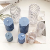 Poli Karbon Mum Kalıbı Mika Sert Plastik Burgulu Mum Kalıbı 6232 Poli Karbon Mum Kalıbı Mika Sert Plastik Burgulu Mum Kalıbı 6232