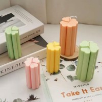 Poli Karbon Mum Kalıbı Mika Sert Plastik Kalp  Şekilli  Küçük 6230 Poli Karbon Mum Kalıbı Mika Sert Plastik Kalp  Şekilli  Küçük 6230