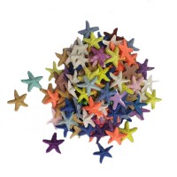 Polyester Deniz Yıldızı Tombul Model 2.2 CM (100 Adet)