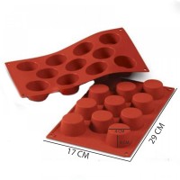 Silikon Kalıp Çikolata Ve Kurabiye Kalıbı 11 li BT040 Silikon Kalıp Çikolata Ve Kurabiye Kalıbı 11 li BT040