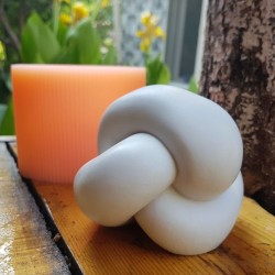 Silikon Kalıp    Dekoratif  Düğüm Desenli S123 Silikon Kalıp    Dekoratif  Düğüm Desenli S123