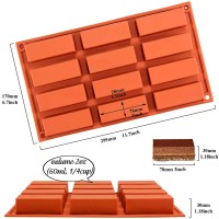 Silikon Kalıp Dikdörtgen Tek Kişilik 12li Pasta Kek Kalıbı BT655 Silikon Kalıp Dikdörtgen Tek Kişilik 12li Pasta Kek Kalıbı BT655