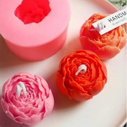 Silikon Kalıp  Üslemelik  Şakayık Minik Mum Kalıbı  S53 Silikon Kalıp  Üslemelik  Şakayık Minik Mum Kalıbı  S53