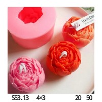 Silikon Kalıp  Üslemelik  Şakayık Minik Mum Kalıbı  S53 Silikon Kalıp  Üslemelik  Şakayık Minik Mum Kalıbı  S53