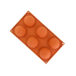 Silikon Yarım Küre Şekilli Top Çikolata Kek Kalıbı 6 lı BT008 Silikon Yarım Küre Şekilli Top Çikolata Kek Kalıbı 6 lı BT008